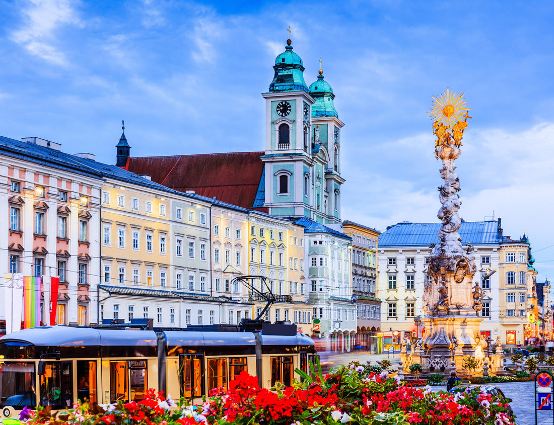Noah Jigsaw Puzzle Linz, Austria. Holy Trinity Column at Hauptplatz (Main Square) 1000 pieces