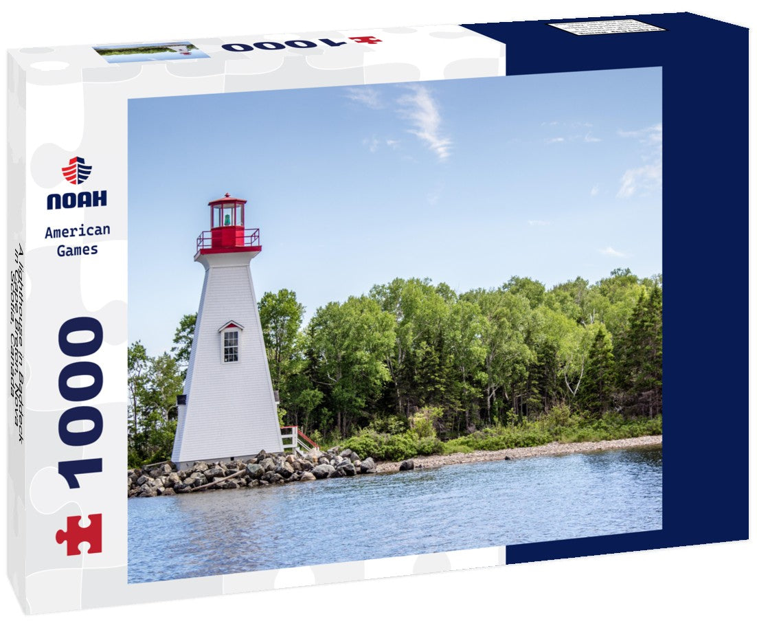 Noah Jigsaw Puzzle A lighthouse in Baddeck in Cape Breton, Nova Scotia, Canada 1000 pieces