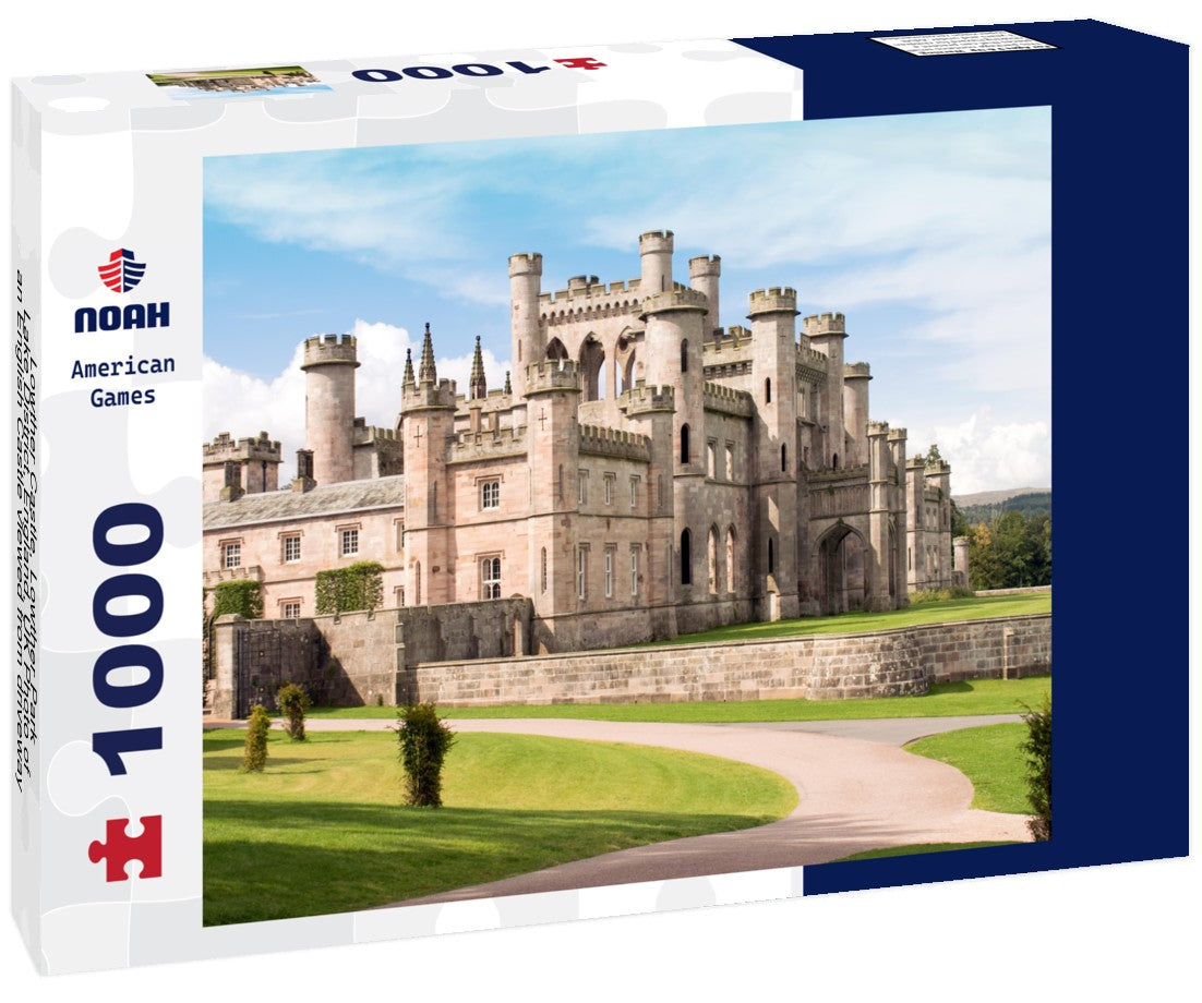Noah Jigsaw Puzzle Lowther Castle, Lowther Park, Lake District, England, UK Photo of an English Castle viewed from driveway 1000 pieces
