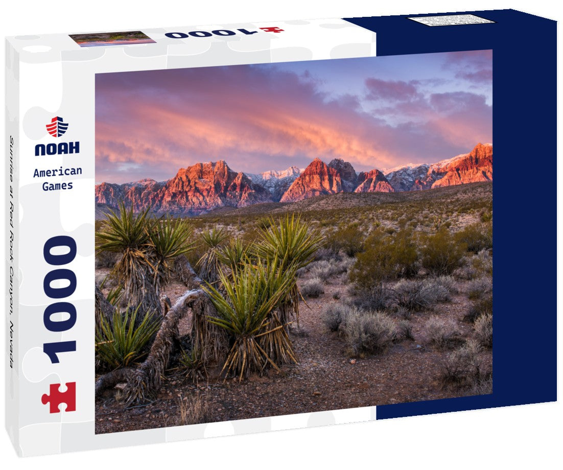 Noah Jigsaw Puzzle Sunrise at Red Rock Canyon, Nevada 1000 pieces