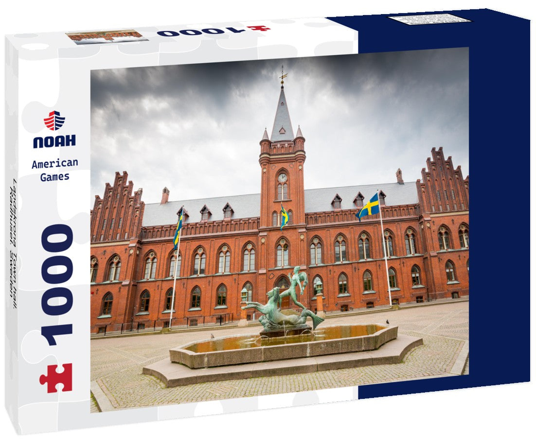 Noah Jigsaw Puzzle Landskrona Town hall. Radhuset. Sweden 1000 pieces