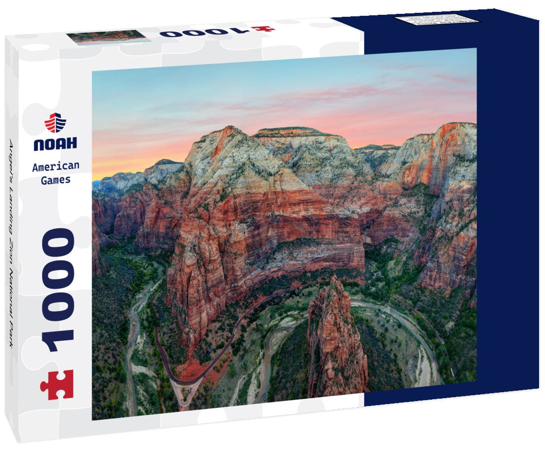 Noah Jigsaw Puzzle Angel's Landing Zion National Park 1000 pieces
