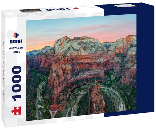 Noah Jigsaw Puzzle Angel's Landing Zion National Park 1000 pieces