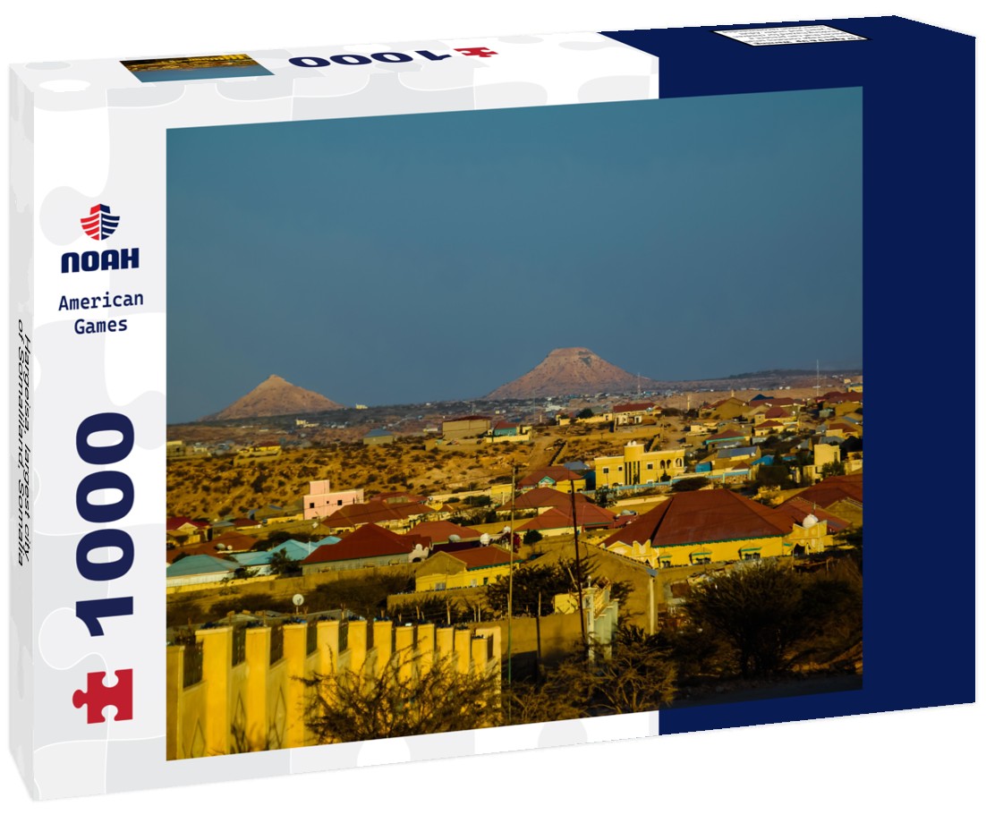 Noah Jigsaw Puzzle Hargeisa, largest city of Somaliland, Somalia 1000 pieces