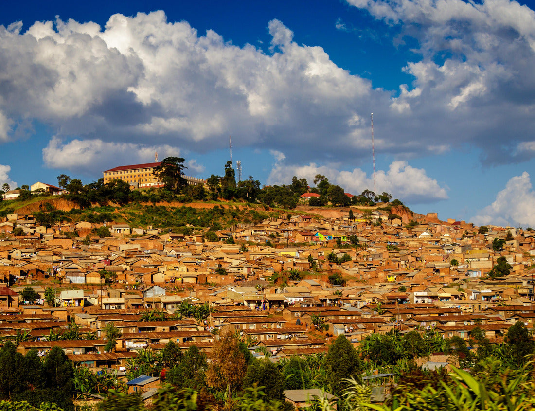 Noah Jigsaw Puzzle Kampala's foothills build on the seven hills that are a symbol of the capital of Uganda 1000 pieces