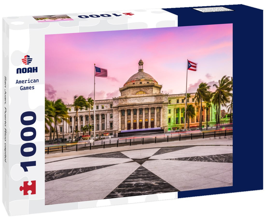 Noah Jigsaw Puzzle San Juan, Puerto Rico capitol 1000 pieces