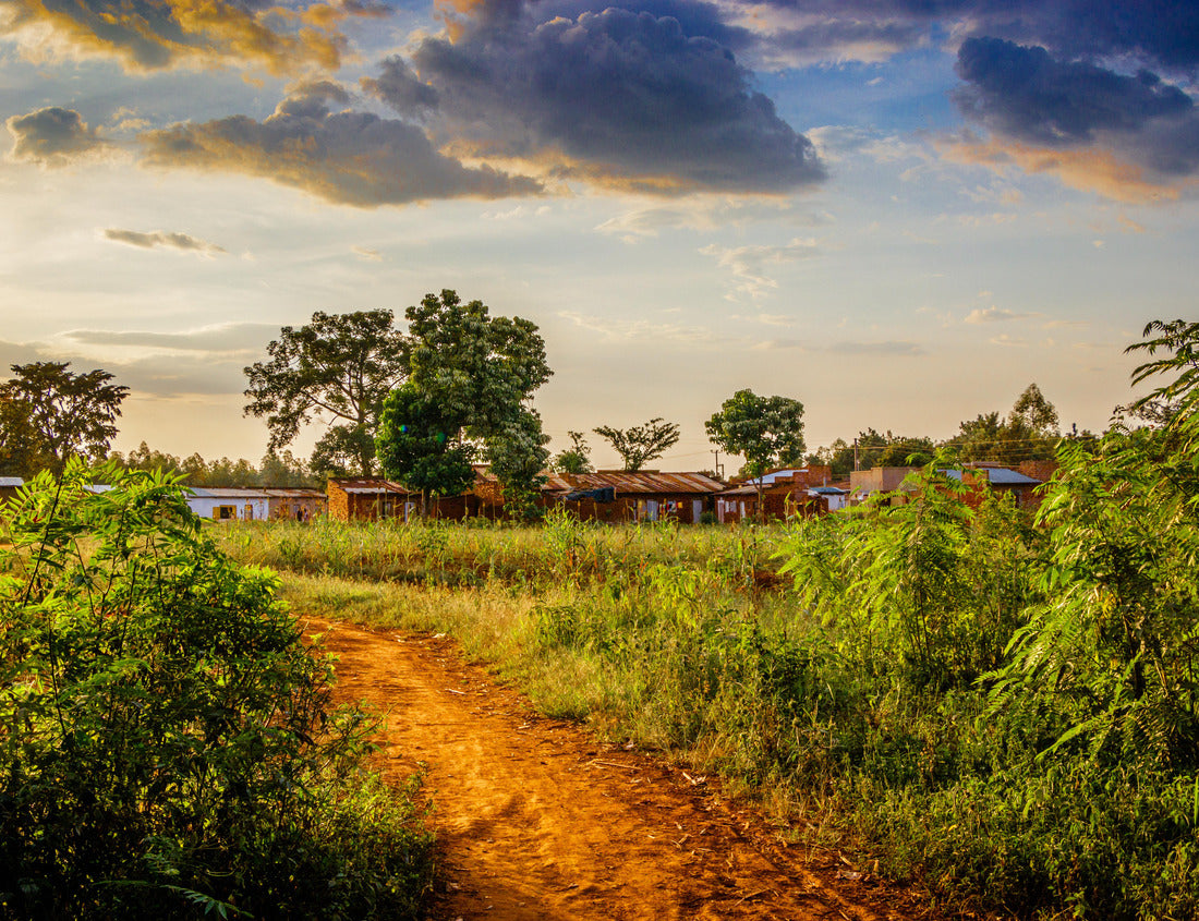 Noah Jigsaw Puzzle A very dusty road around the Sipi falls in the Monte Elgon national park in Uganda 1000 pieces