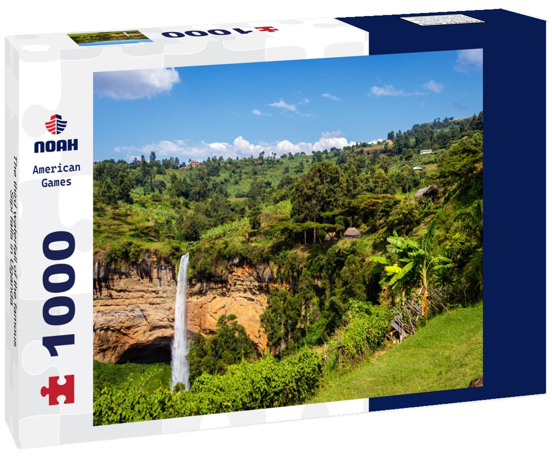 Noah Jigsaw Puzzle The third waterfall of the famous Sipi falls in Uganda 1000 pieces