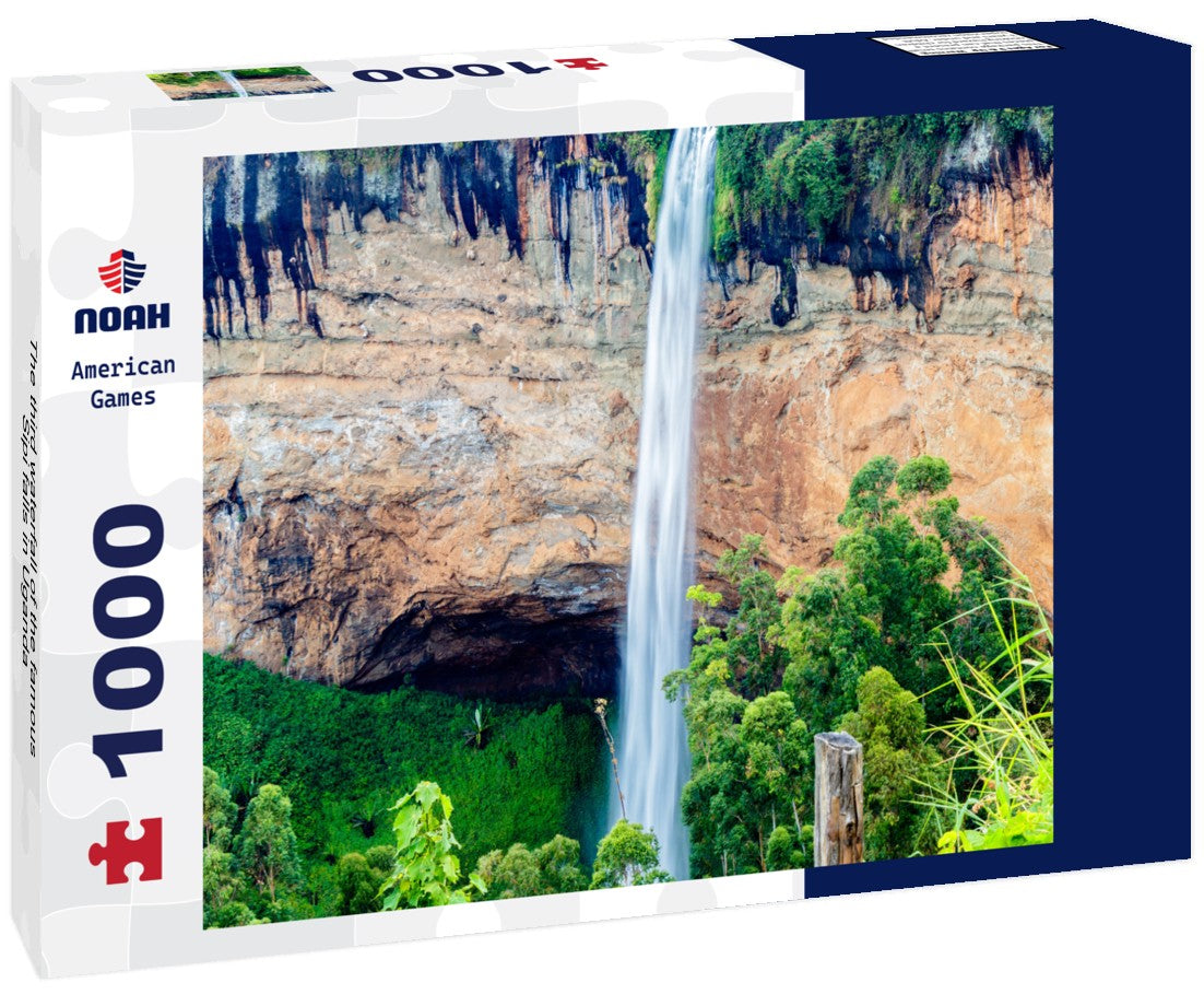 Noah Jigsaw Puzzle The third waterfall of the famous Sipi falls in Uganda 1000 pieces