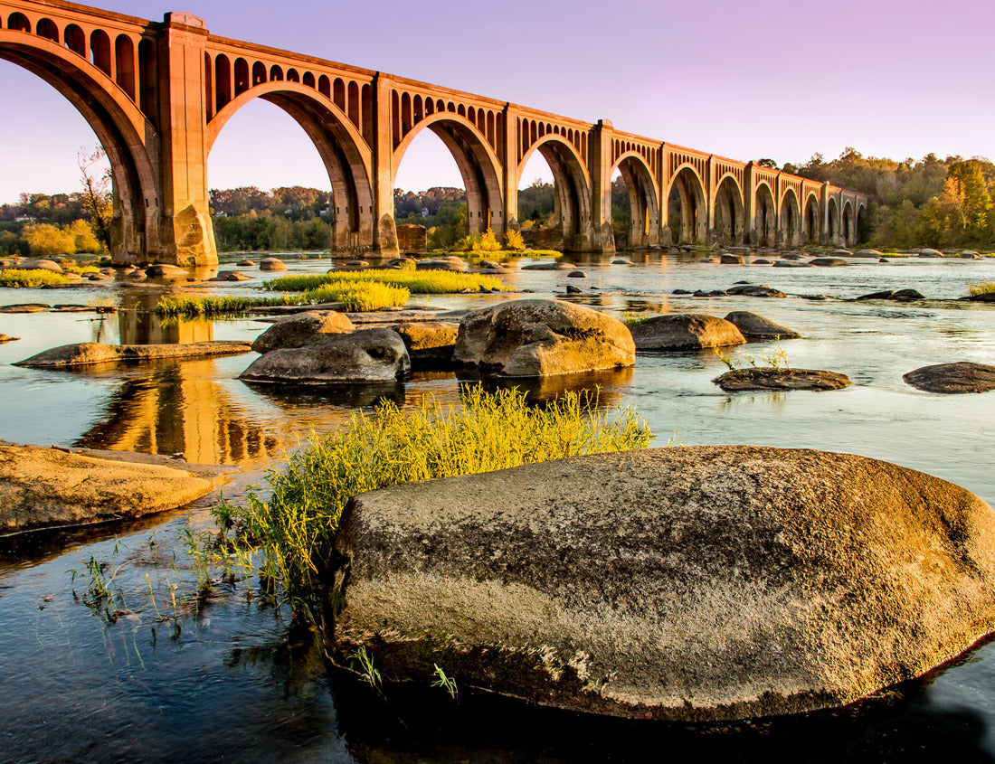 Noah Jigsaw Puzzle James River Bridge in Richmond, VA 1000 pieces