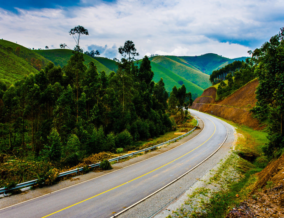 Noah Jigsaw Puzzle Mountain road in Uganda 1000 pieces