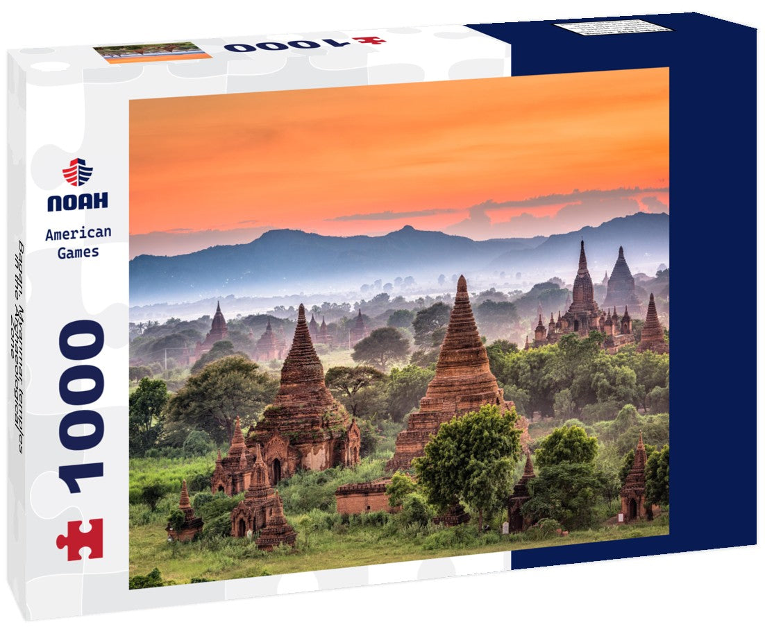 Noah Jigsaw Puzzle Bagan, Myanmar temples in the Archaeological Zone 1000 pieces