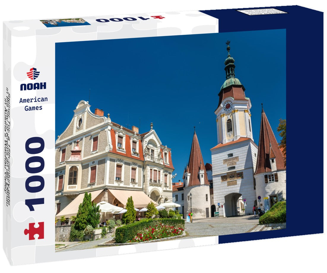 Noah Jigsaw Puzzle Steiner Tor, a 15th-century gate in the city of Krems an der Donau, in Austria's Wachau Valley 1000 pieces