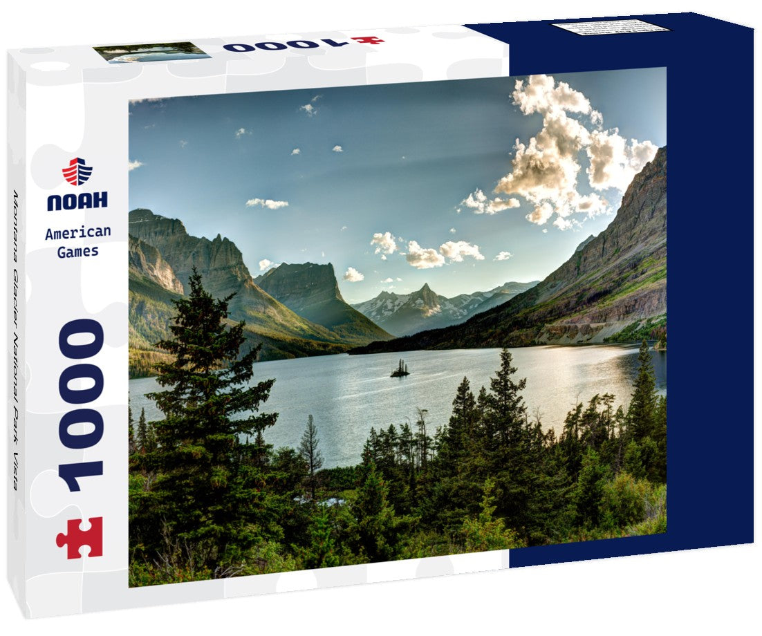 Noah Jigsaw Puzzle Montana Glacier National Park Vista 1000 pieces