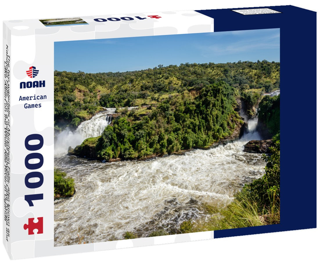Noah Jigsaw Puzzle The two waterfalls of Murchison Falls, also known as Kabalega Falls, are a waterfall between Lake Kyoga and Lake Albert on the White Nile River in Uganda 1000 pieces