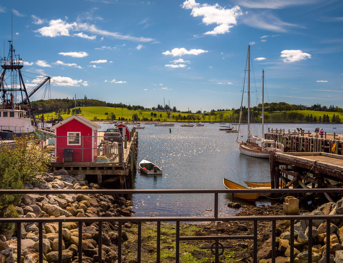 Noah Jigsaw Puzzle Exposure in Lunenburg County, Nova Scotia, Canada. A World Heritage Site since 1995, this designation guarantees the protection of Lunenburg's unique architecture and civil design 1000 pieces