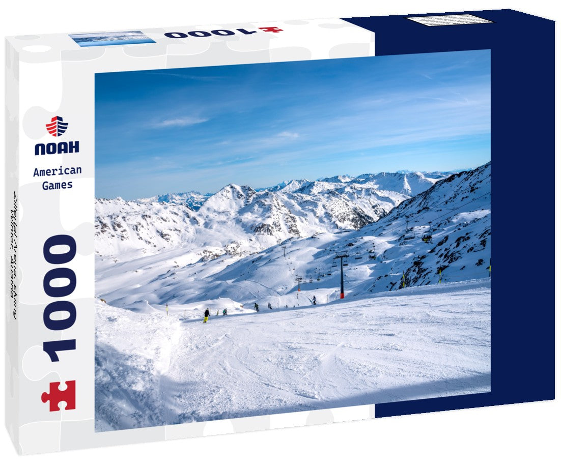 Noah Jigsaw Puzzle Zillertal Arena, skiing, Winter, Austria 1000 pieces