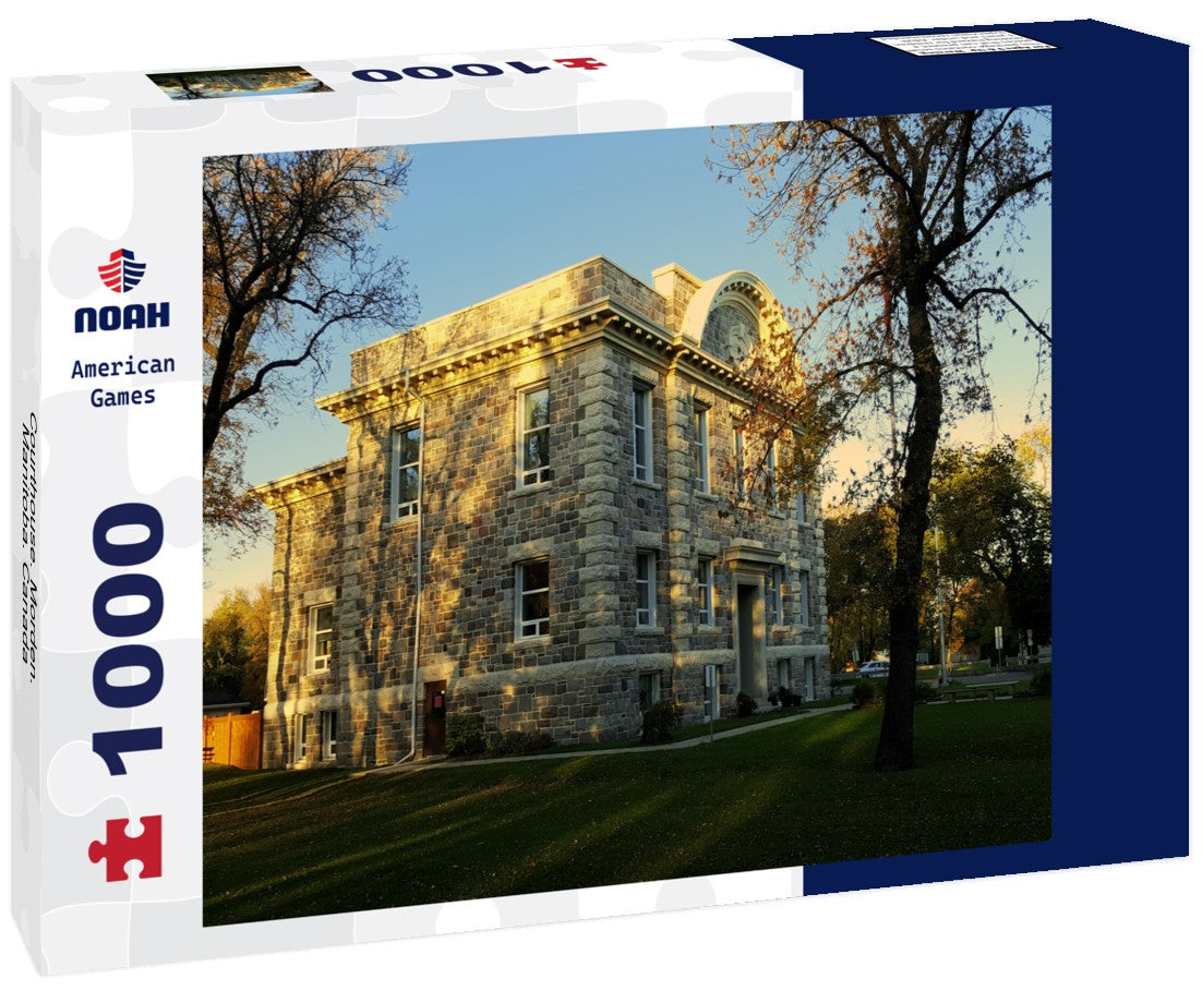 Noah Jigsaw Puzzle Courthouse. Morden. Manitoba. Canada 1000 pieces