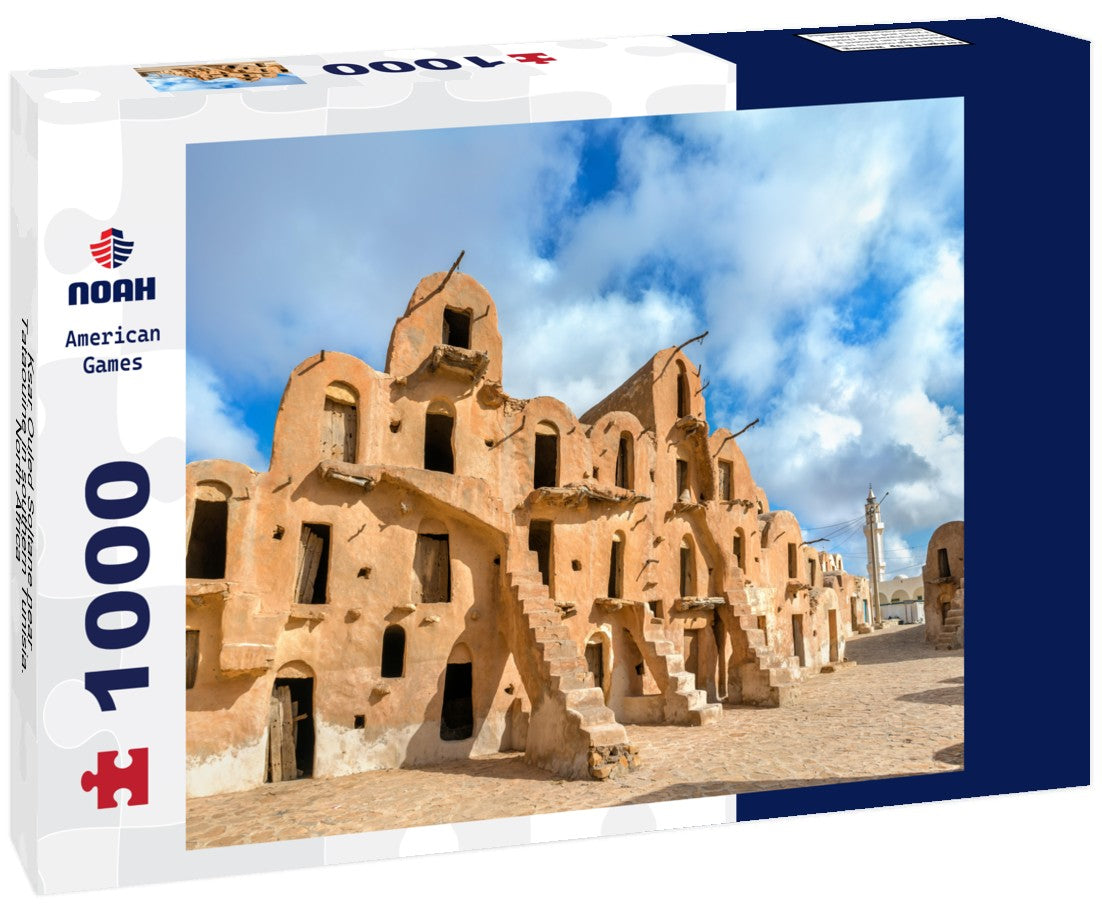 Noah Jigsaw Puzzle Ksar Ouled Soltane near Tataouine in southern Tunisia. North Africa 1000 pieces