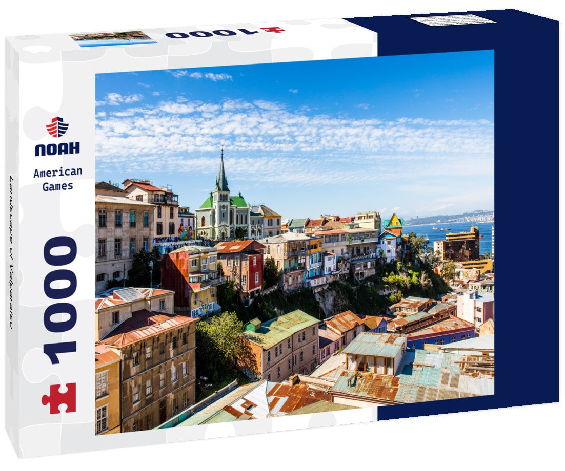 Noah Jigsaw Puzzle Landscape of Valparaíso 1000 pieces