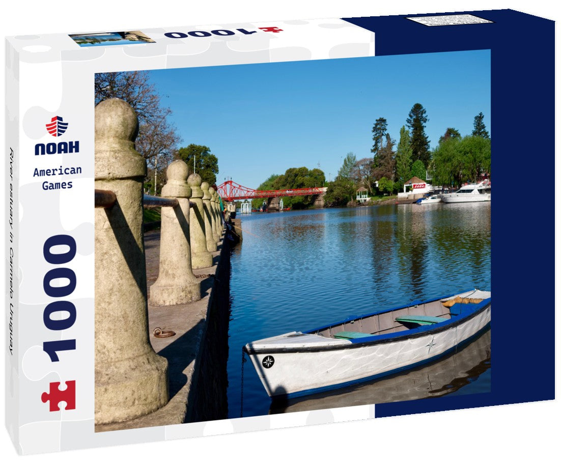 Noah Jigsaw Puzzle River estuary in Carmelo Uruguay 1000 pieces