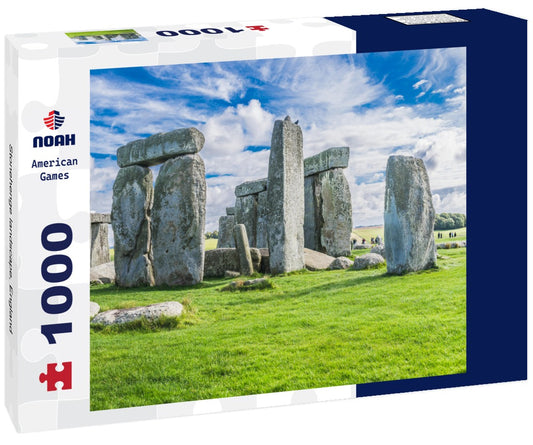 Noah Jigsaw Puzzle Stonehenge landscape, England 1000 pieces