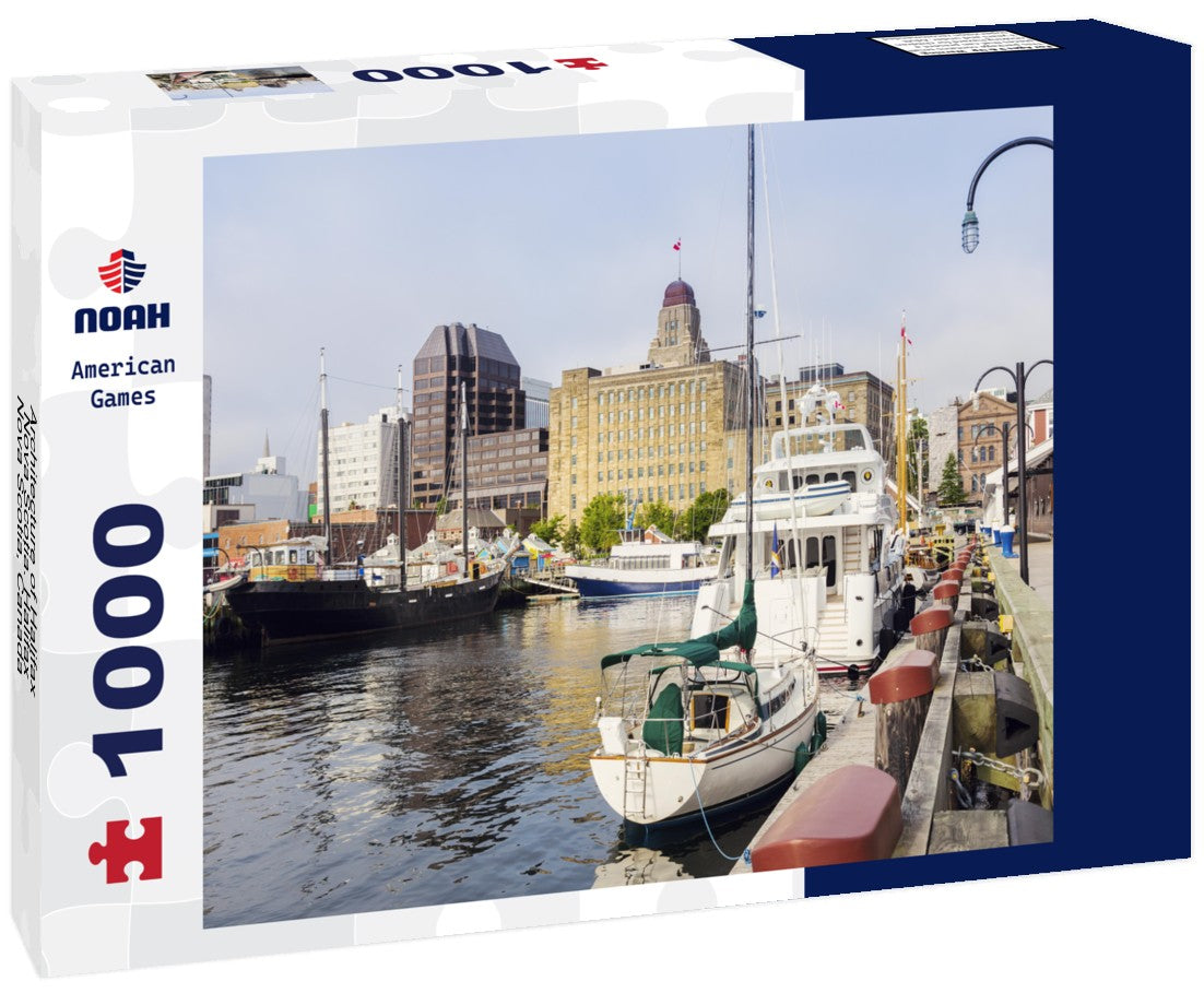 Noah Jigsaw Puzzle Architecture of Halifax, Nova Scotia. Halifax, Nova Scotia, Canada 1000 pieces