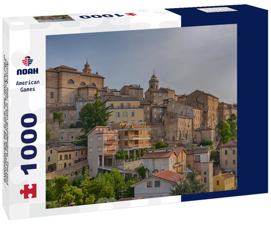 Noah Jigsaw Puzzle Ancona, Italy: urban architecture. The port city of Ancona is located on the east coast of the Adriatic Sea and is the administrative center and capital of the Marche region 1000 pieces