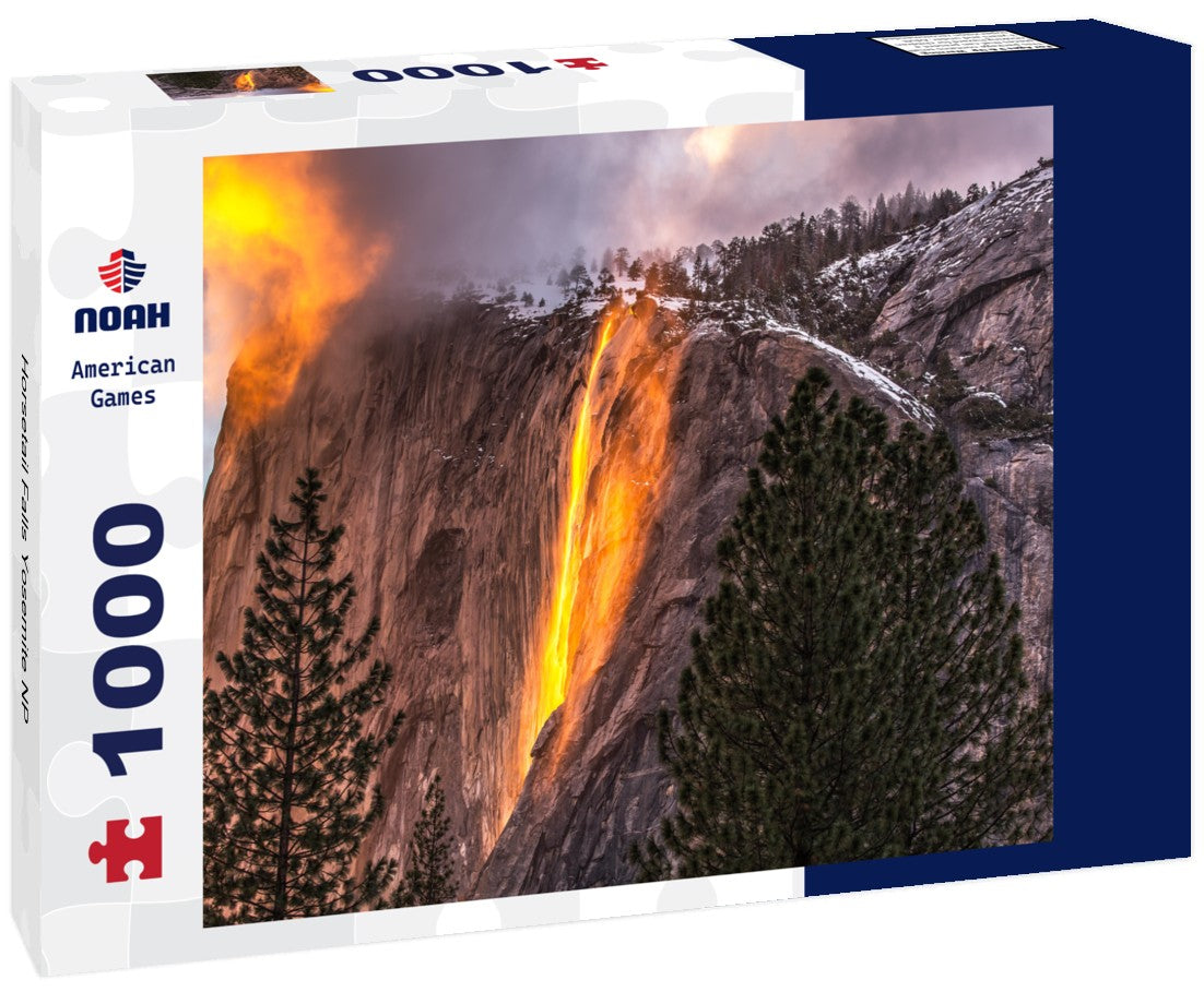 Noah Jigsaw Puzzle Horsetail Falls Yosemite NP 1000 pieces