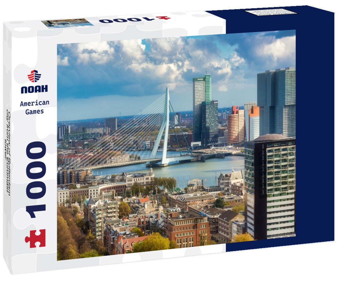Noah Jigsaw Puzzle Overview of Rotterdam city from the Euromast tower 1000 pieces