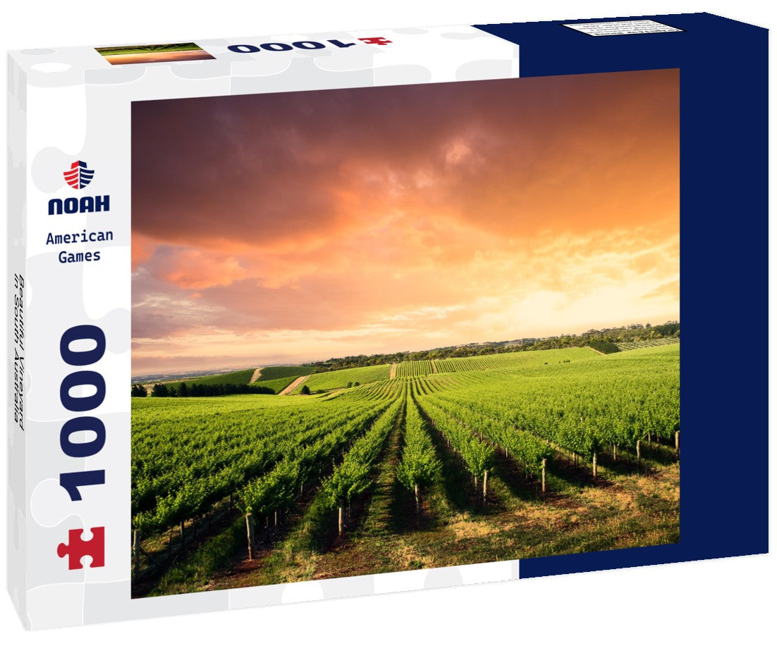Noah Jigsaw Puzzle Beautiful Vineyard in South Australia 1000 pieces