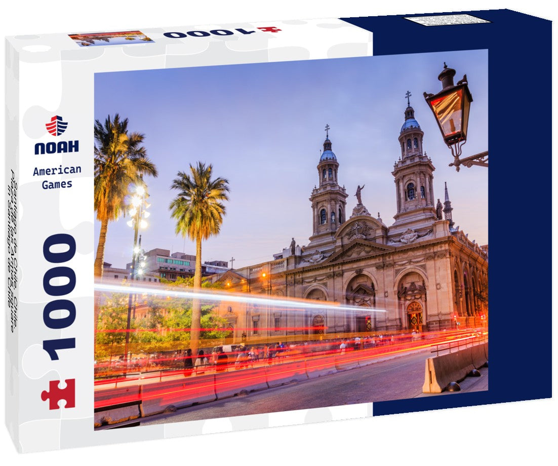 Noah Jigsaw Puzzle Santiago de Chile, Chile. Plaza de las Armas square in Santiago de Chile 1000 pieces