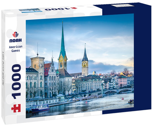 Noah Jigsaw Puzzle Lake Zurich and city 1000 pieces