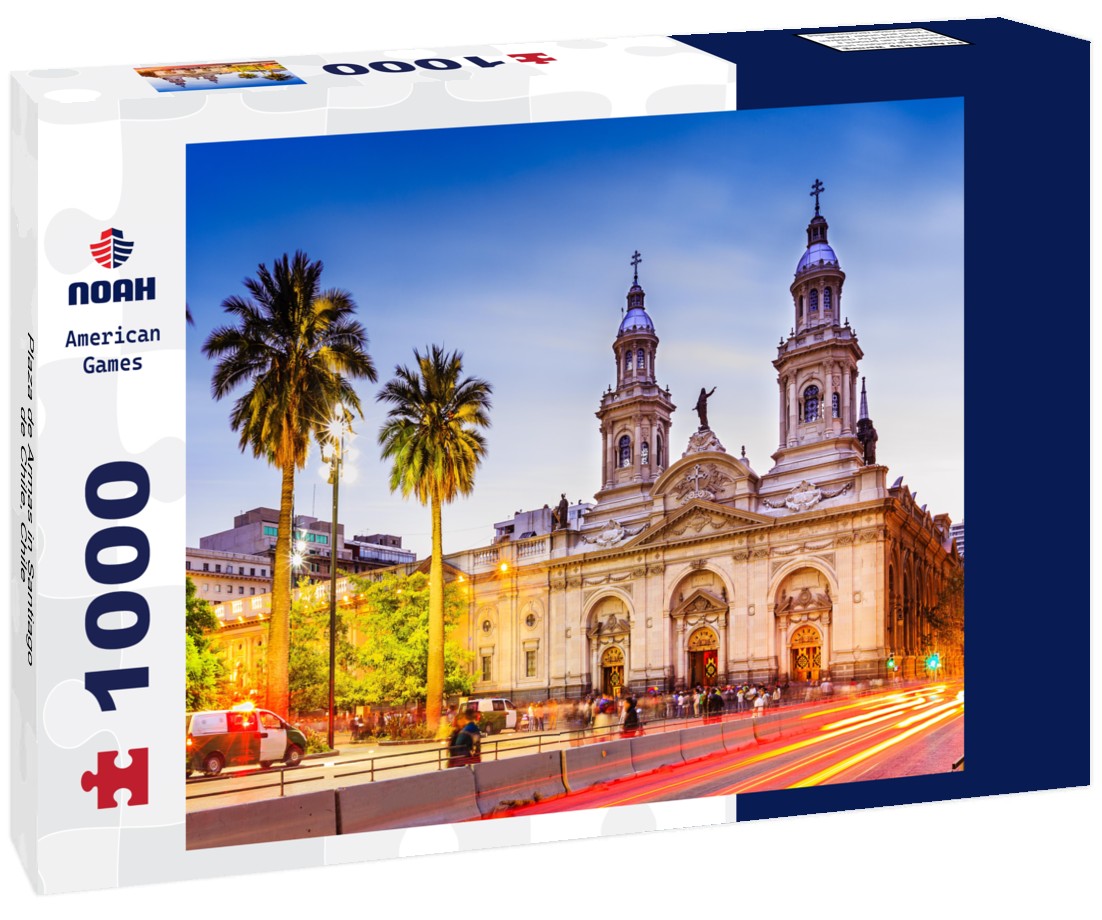 Noah Jigsaw Puzzle Plaza de Armas in Santiago de Chile, Chile 1000 pieces
