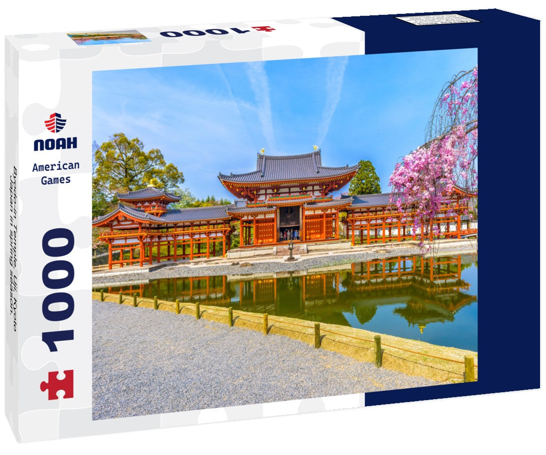 Noah Jigsaw Puzzle Byodo-in Temple, Uji, Kyoto, Japan in spring season. 1000 pieces