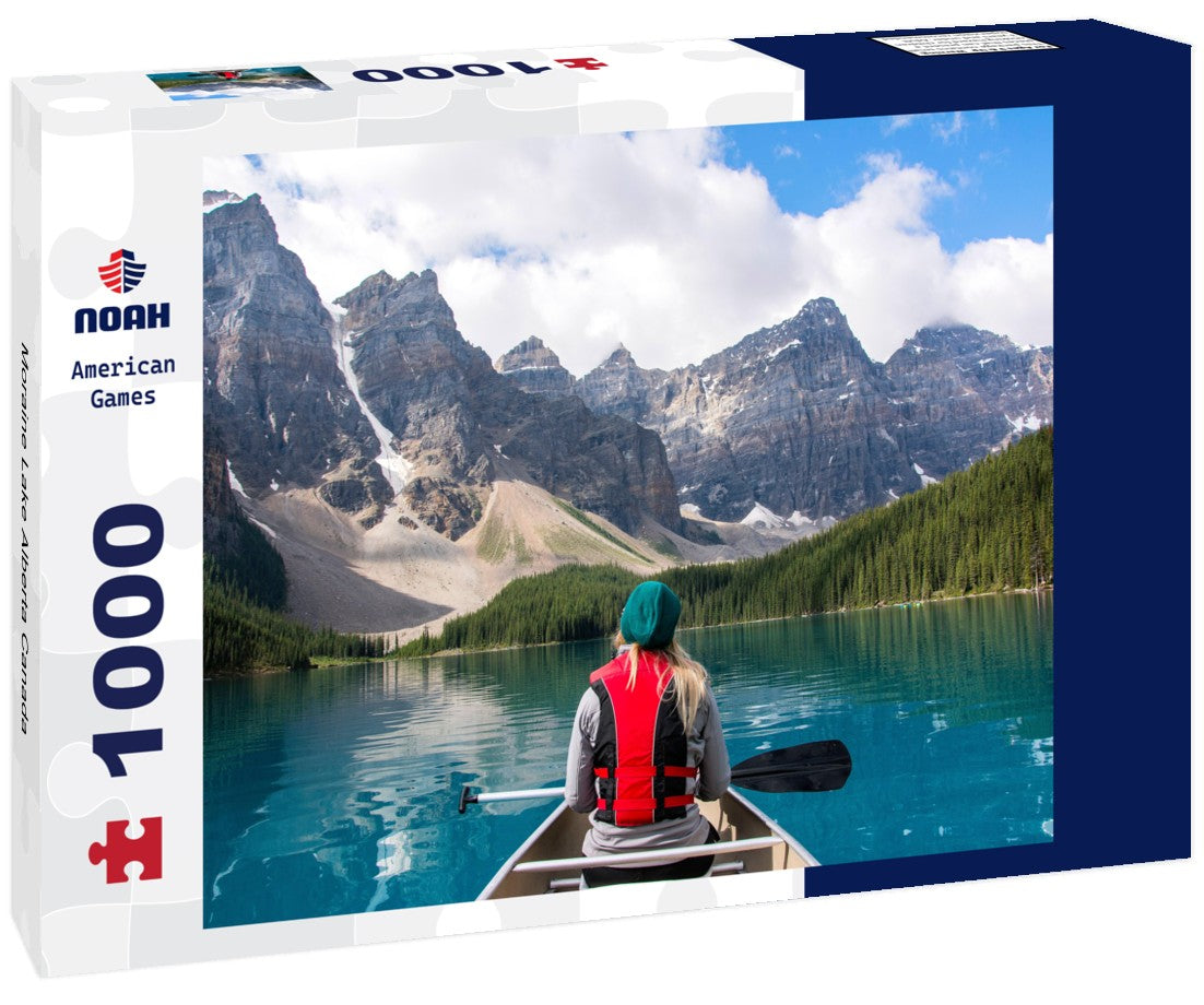 Noah Jigsaw Puzzle Moraine Lake Alberta Canada 1000 pieces