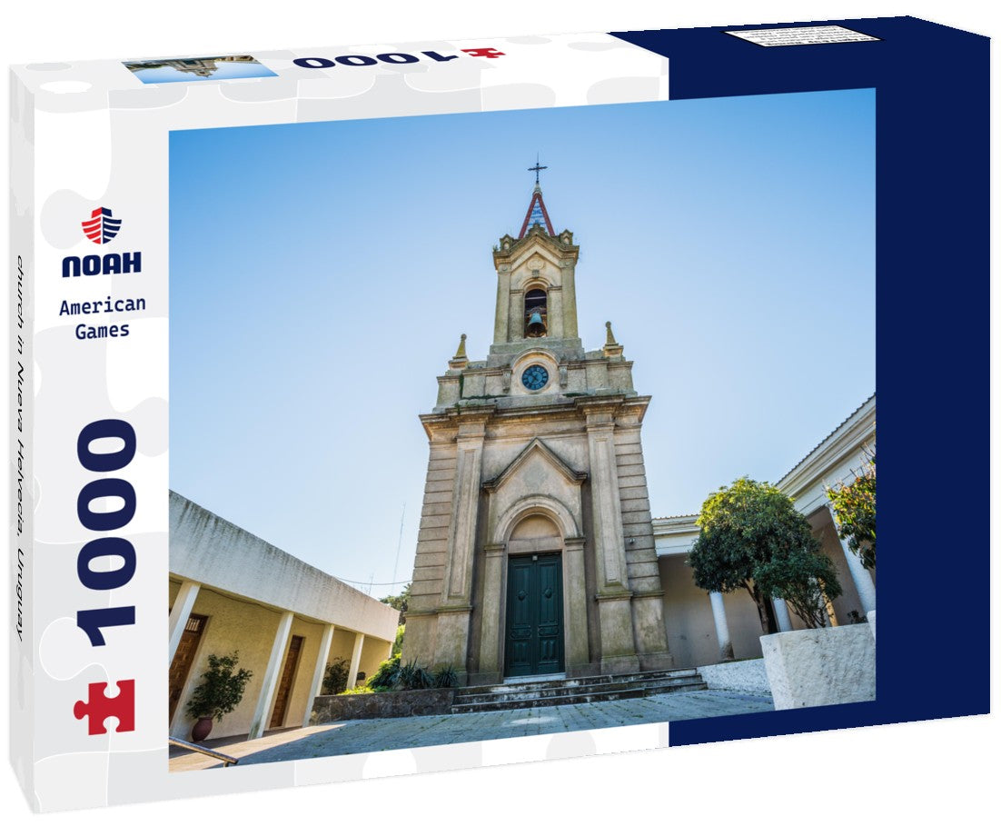 Noah Jigsaw Puzzle church in Nueva Helvecia, Uruguay 1000 pieces