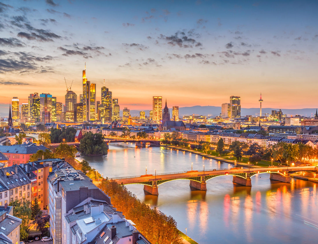 Noah Jigsaw Puzzle Frankfurt, Germany skyline over the Main River 1000 pieces