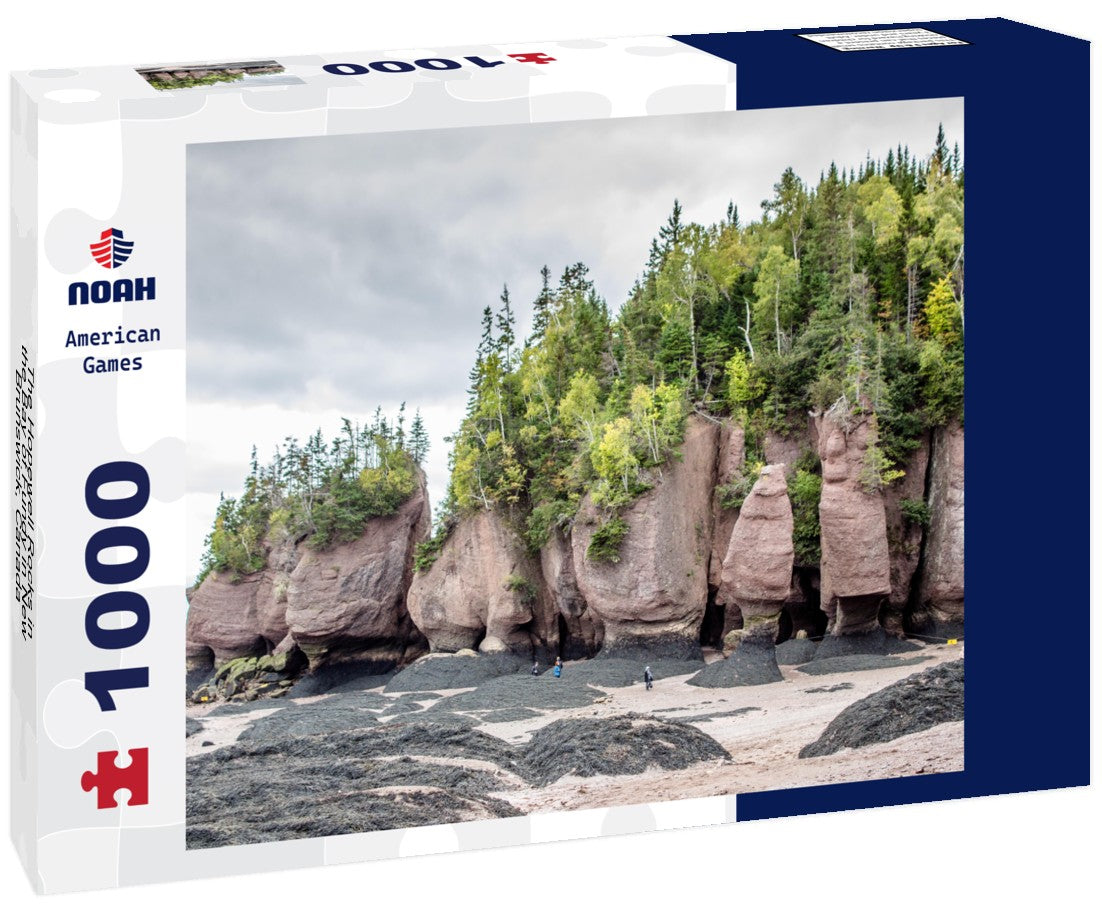 Noah Jigsaw Puzzle The Hopewell Rocks in the Bay of Fundy in New Brunswick, Canada 1000 pieces