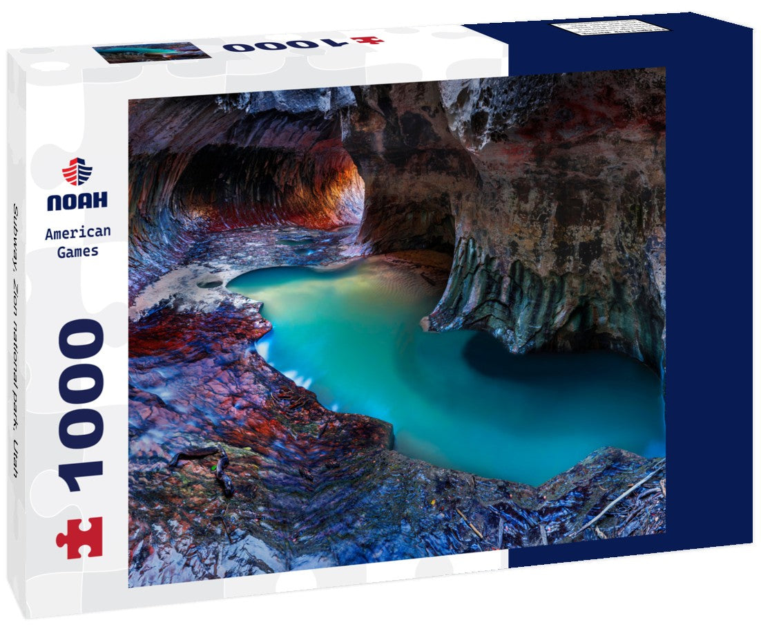 Noah Jigsaw Puzzle Subway, Zion national park, Utah 1000 pieces