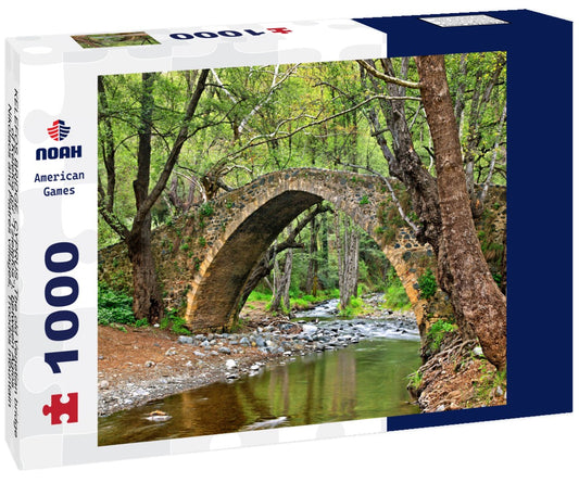Noah Jigsaw Puzzle KELEFOS BRIDGE, CYPRUS. The old Venetian bridge of Kelefos (or “Tzielefos”), between Agios Nikolaos and Platres villages, Troodos mountain, district of Limassol (Lemesos) 1000 pieces