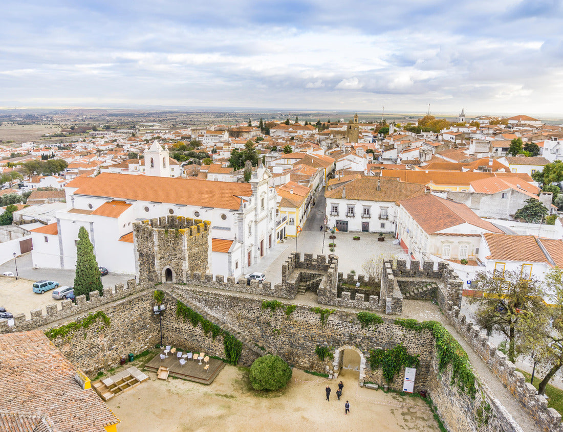 Noah Jigsaw Puzzle Cityscape with castel and cathedral, Beja, Alentejo, Portugal 1000 pieces