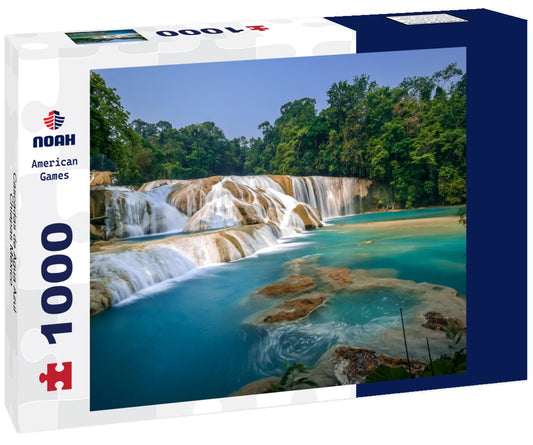 Noah Jigsaw Puzzle Cascadas de Agua Azul Chiapas Mexico 1000 pieces