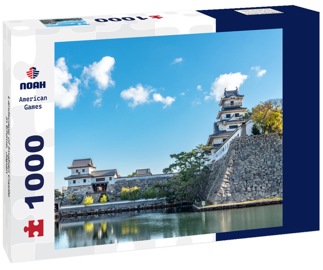 Noah Jigsaw Puzzle Landscape of Imabari Castle in Ehime, Japan 1000 pieces