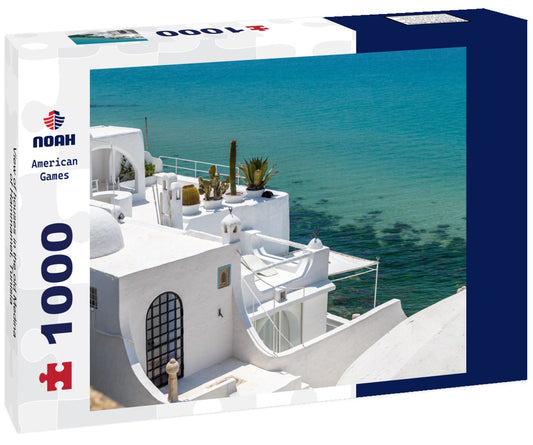 Noah Jigsaw Puzzle View of houses in the old Medina of Hammamet, Tunisia 1000 pieces
