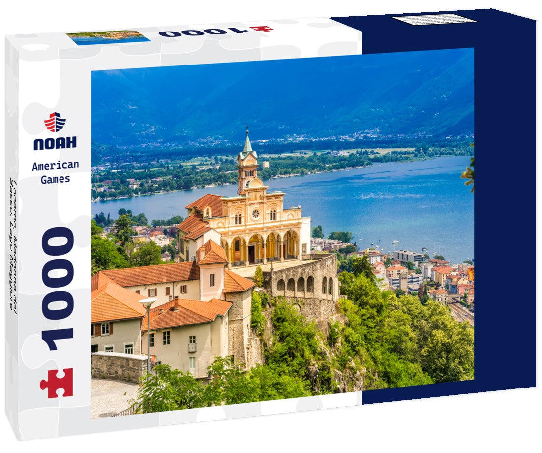 Noah Jigsaw Puzzle Locarno, Madonna del Sasso, Lago Maggiore 1000 pieces