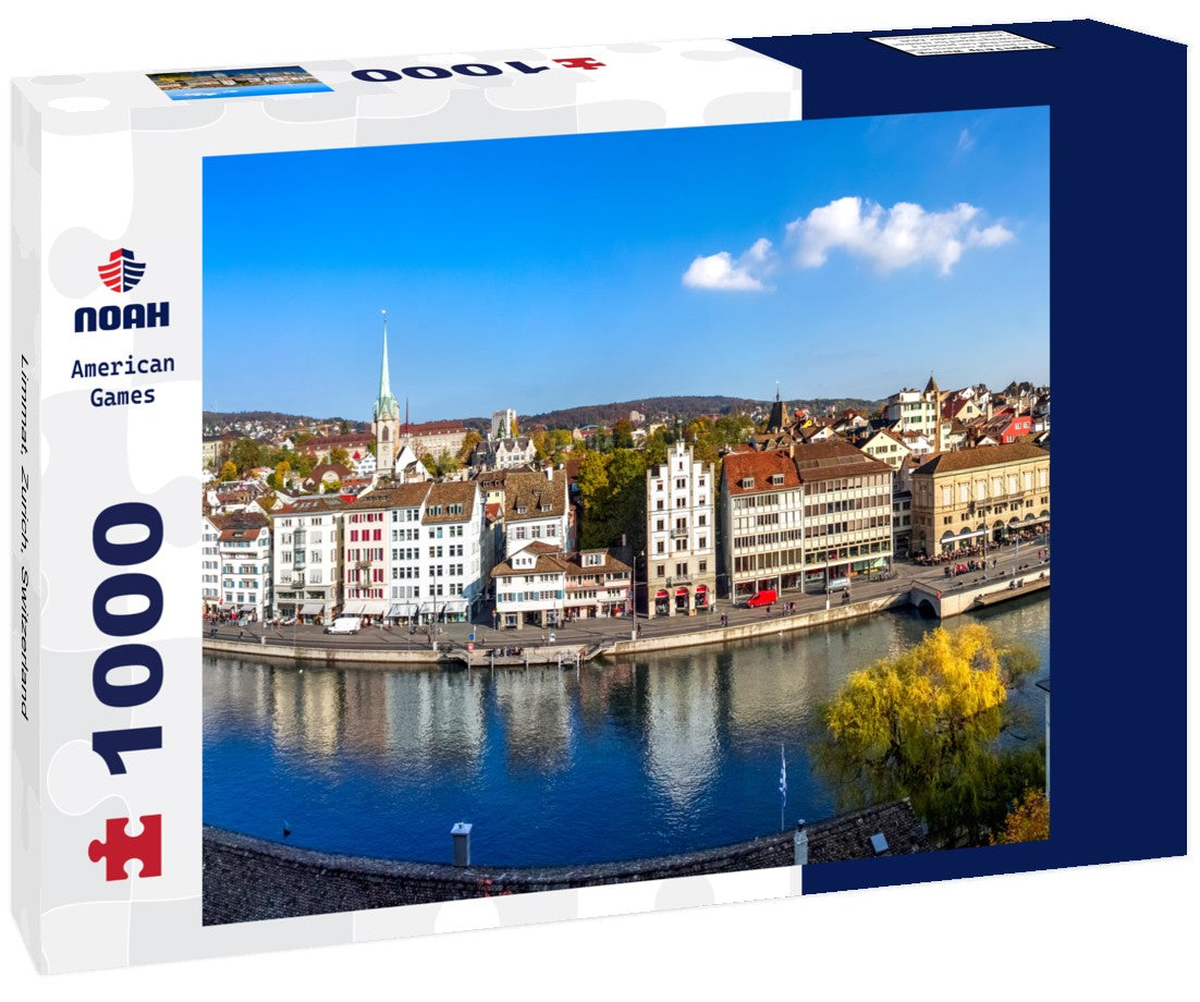 Noah Jigsaw Puzzle Limmat, Zurich, Switzerland 1000 pieces