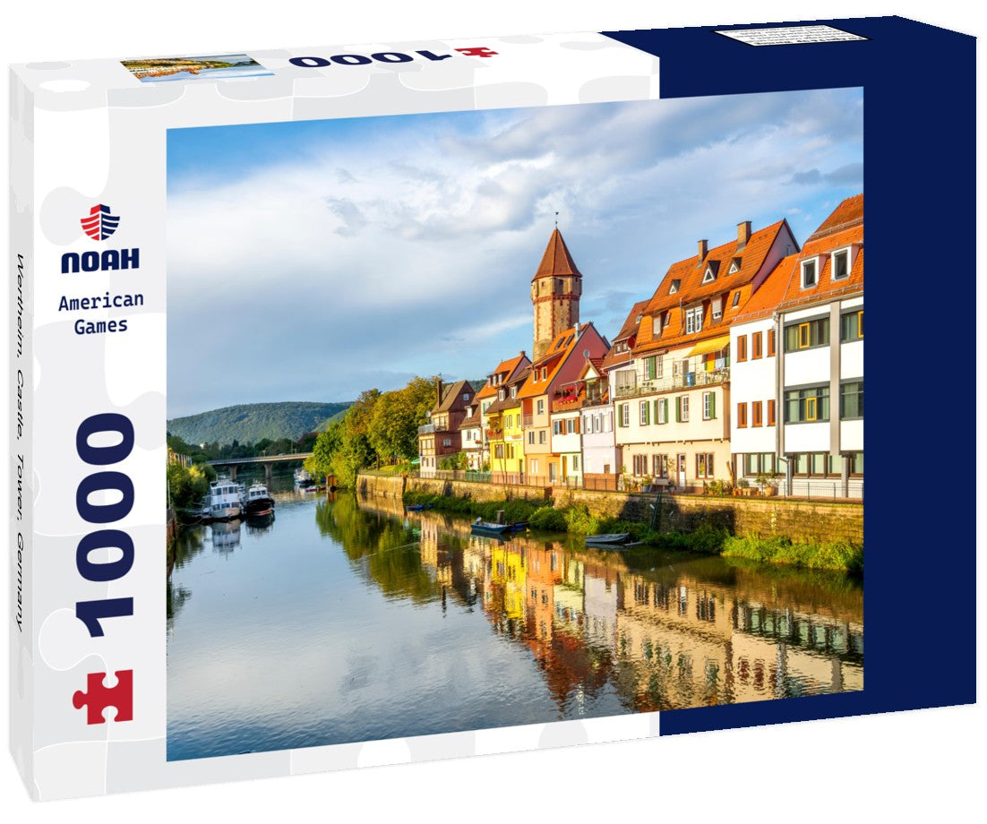 Noah Jigsaw Puzzle Wertheim, Castle, Tower, Germany 1000 pieces