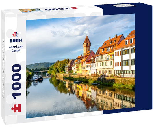 Noah Jigsaw Puzzle Wertheim, Castle, Tower, Germany 1000 pieces