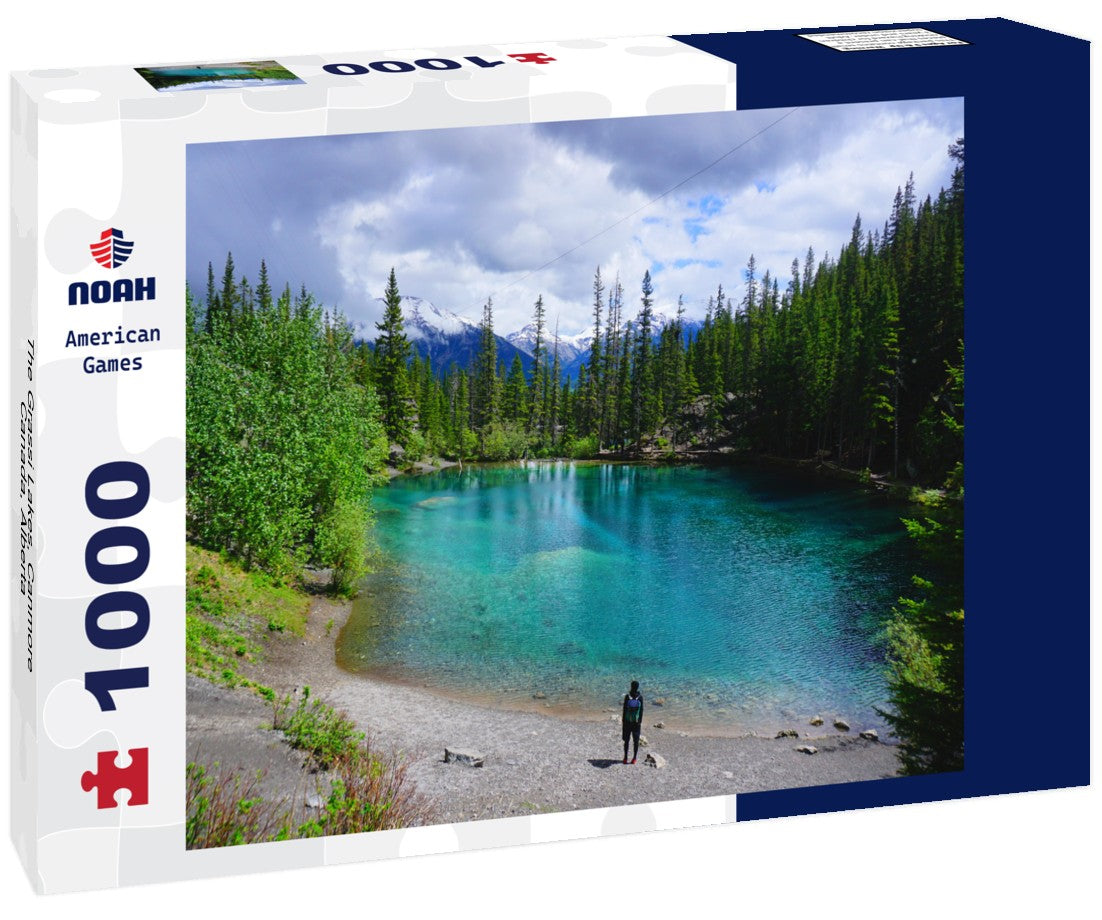Noah Jigsaw Puzzle The Grassi Lakes, Canmore, Canada, Alberta 1000 pieces